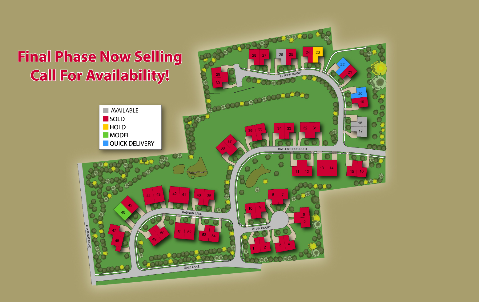 Northridge Site Plan