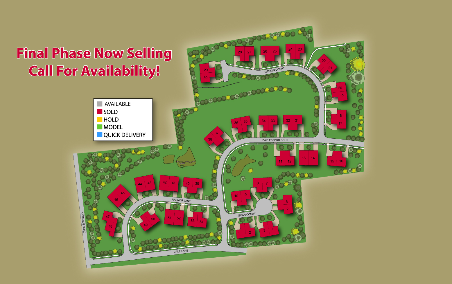 Northridge Site Plan